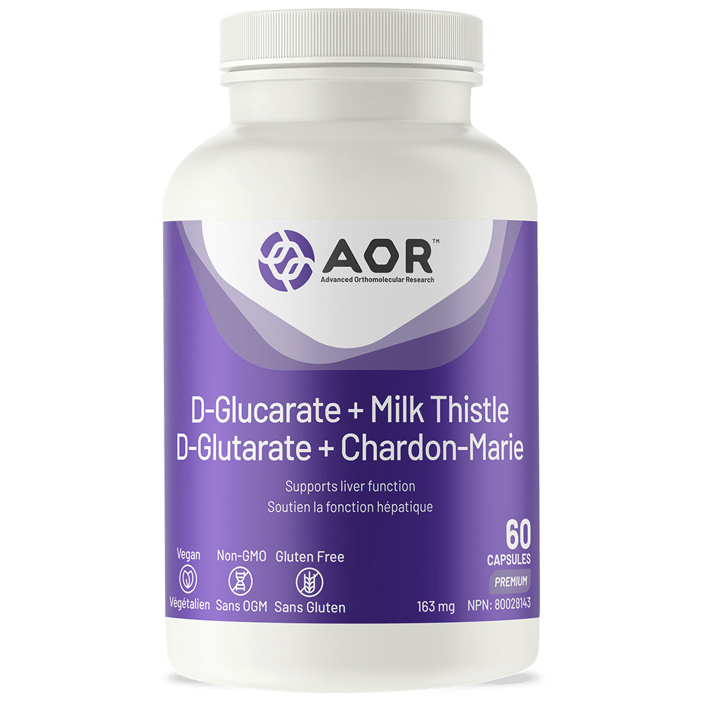 D-Glucarate + Chardon-Marie - AOR - 60 capsules